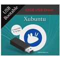 ETC Xubuntu 25.10 Bootable USB installer Flash Drive 64-bit for PC/Laptop
